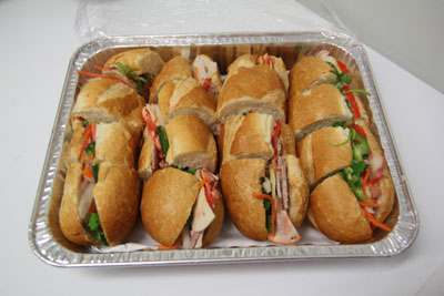 pacifica sailing charters catering sandwiches