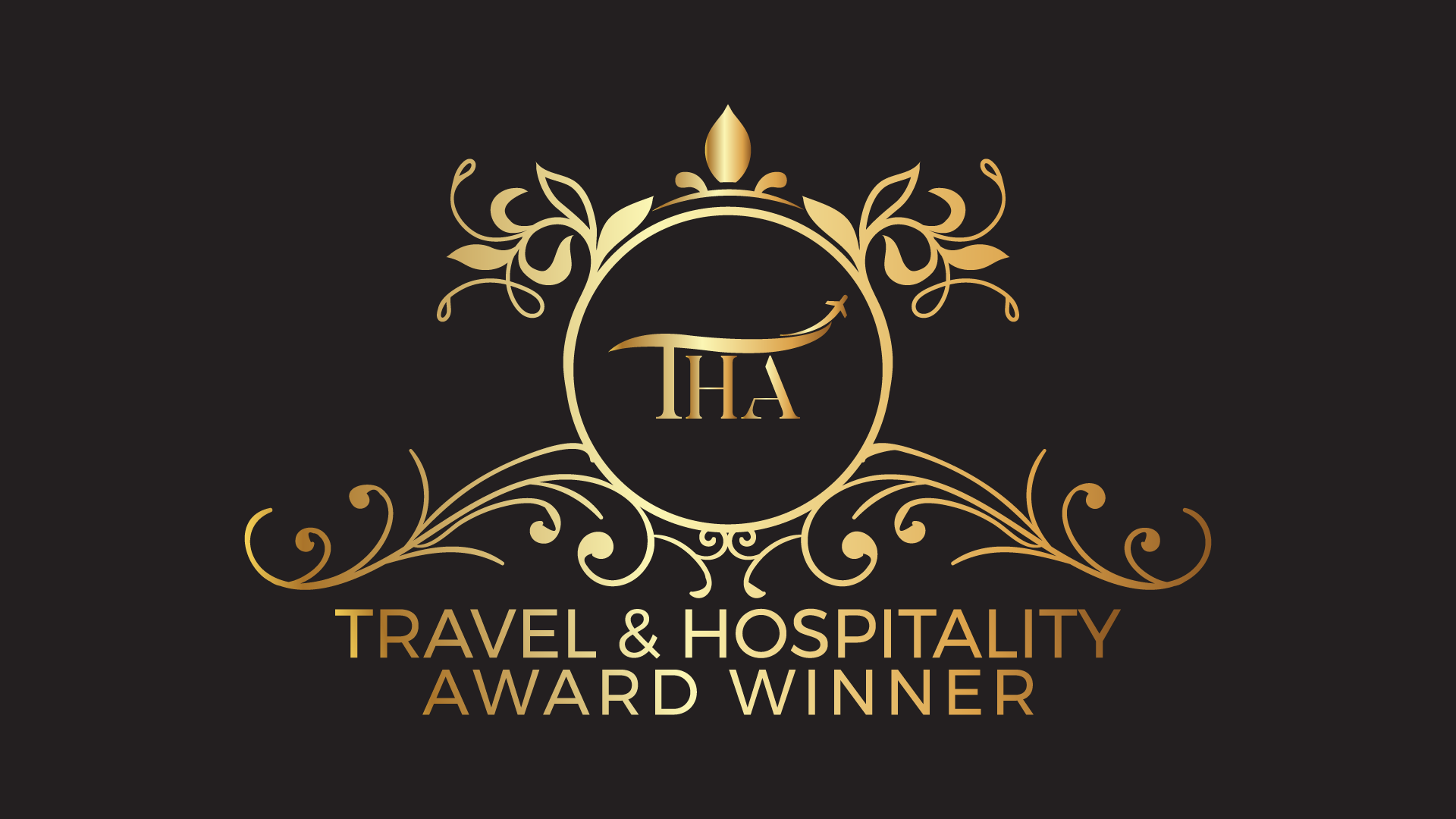 Golden Travel and Hospitality Award Winner emblem